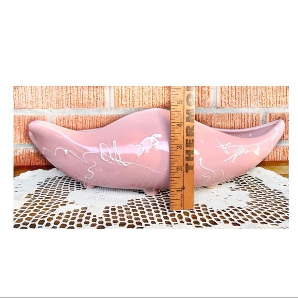 Beauceware Vintage Pink Planter Jardiniere - Picture 6 of 8